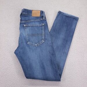 LUCKY BRAND Jeans Mens 31x32 121 Straight Leg Heritage Slim Med Wash Distressed